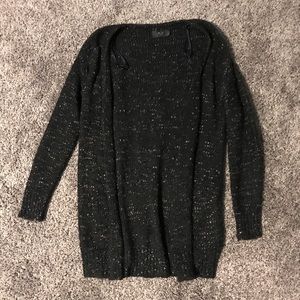 NWOT black cardigan size M